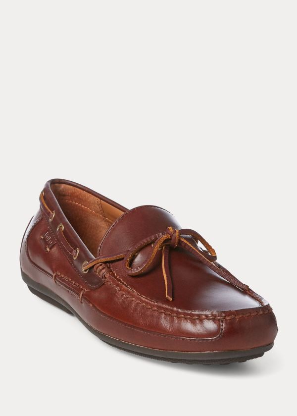 Polo Ralph Lauren Roberts Læder Loafers Herre Danmark (OCXSD7023)